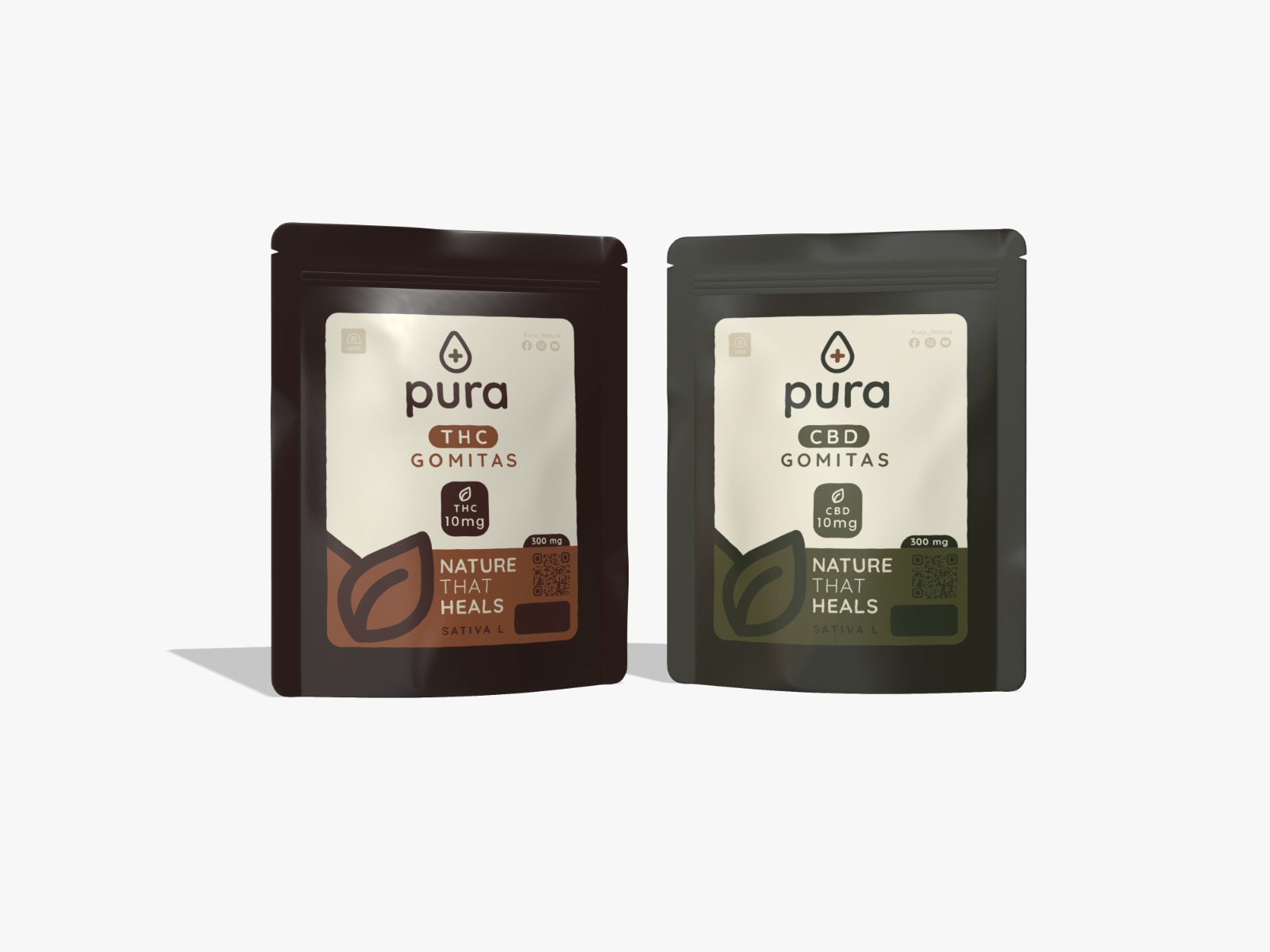 Gomitas THC y CBD Pura — presentación
